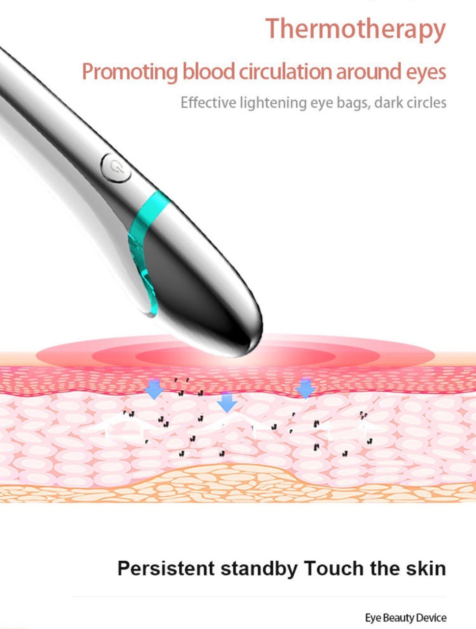 Eye Beauty Device – High-Frequency Vibration & EMS Pulse Technology